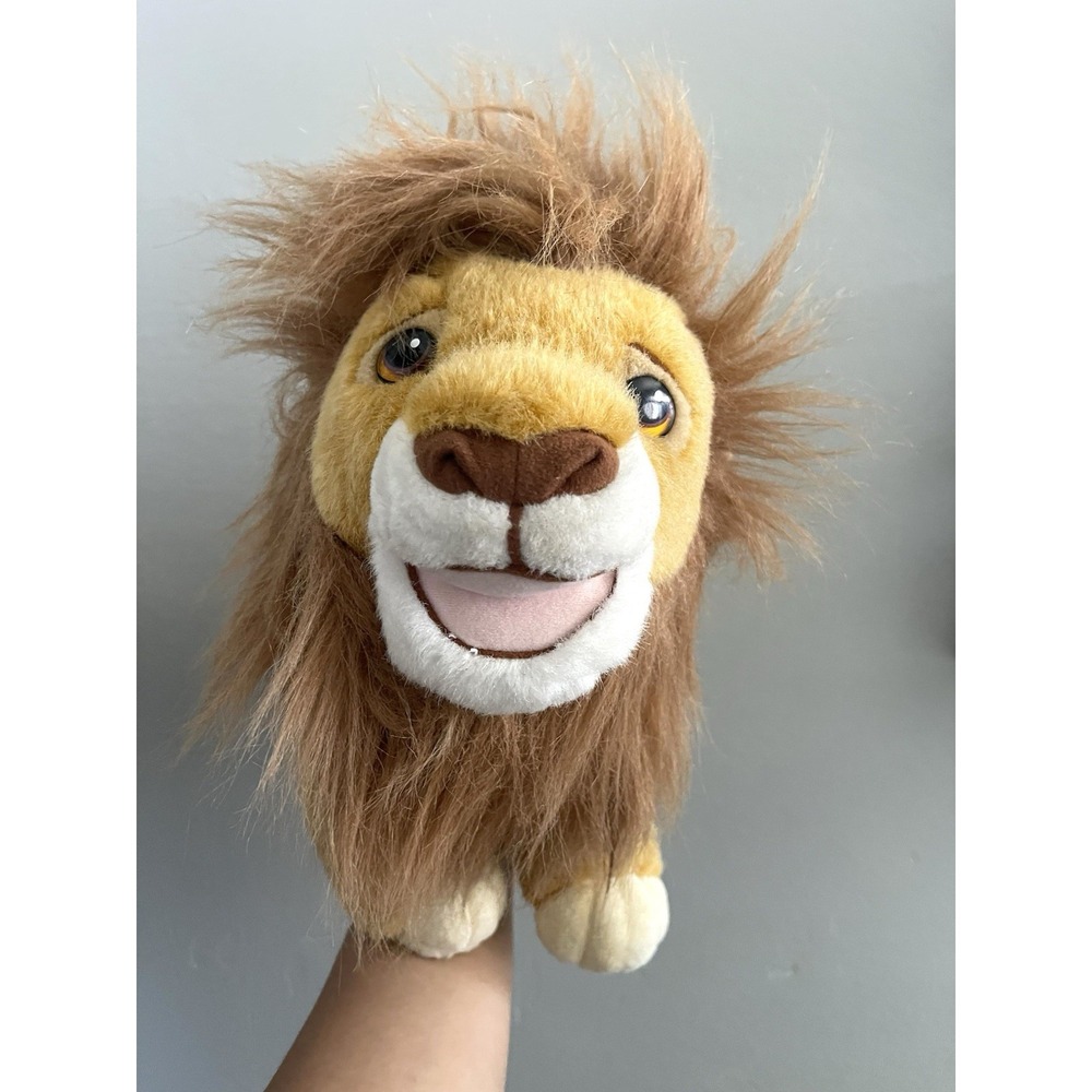 Disney Mattel The Lion King Adult Simba Mufasa Plush‎ Stuffed Animal 16" 1993